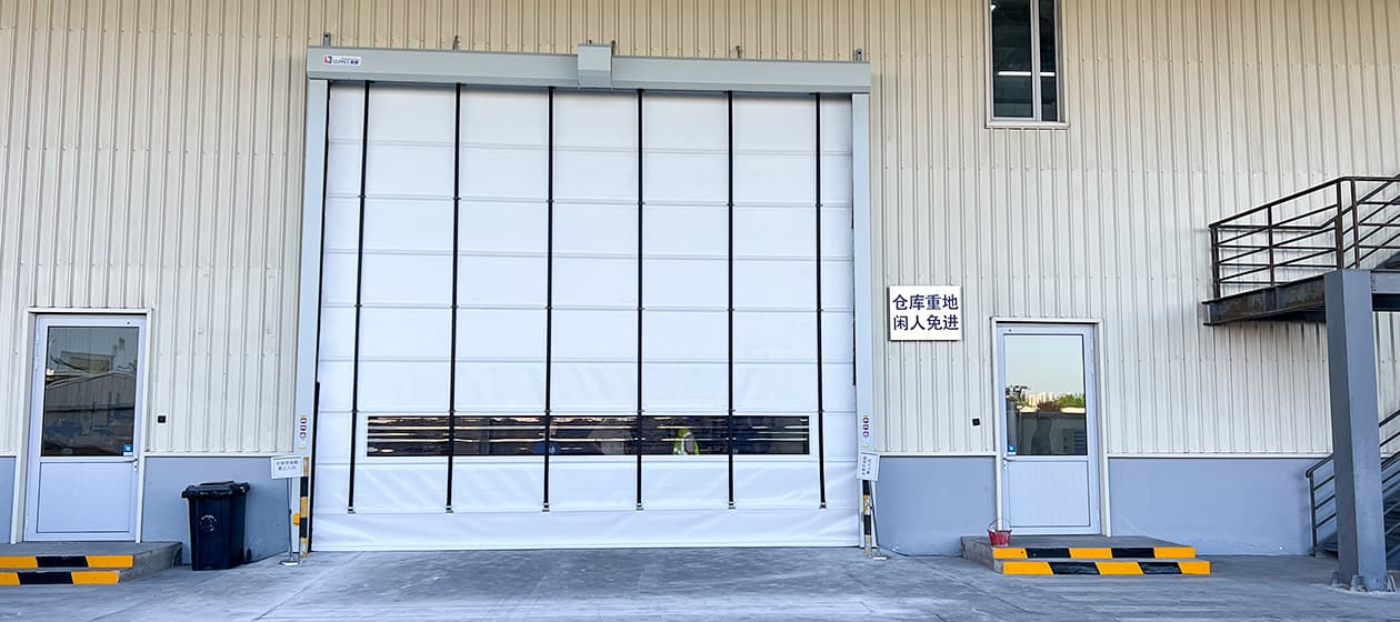 Logistics industrial door project