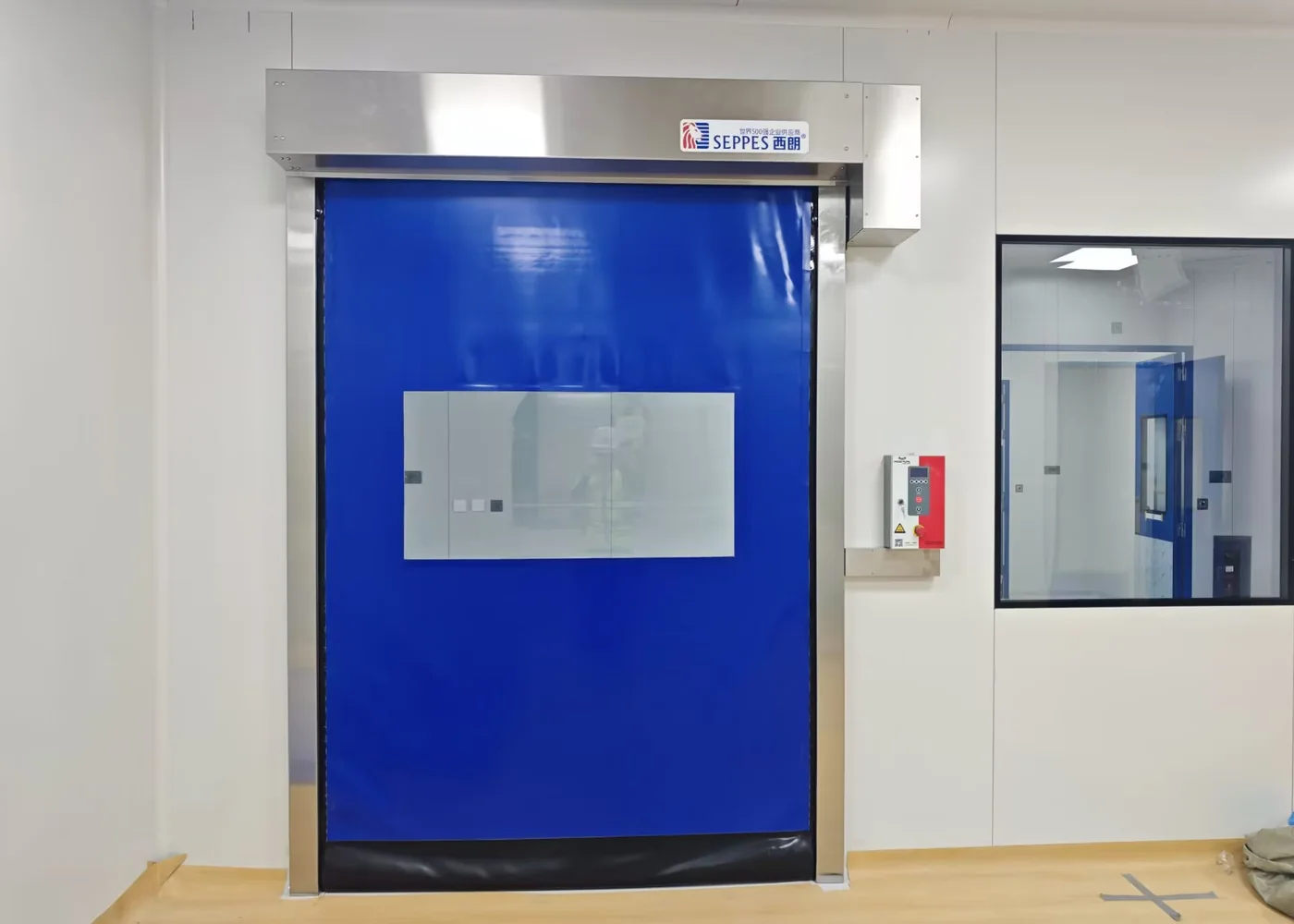 Zipper High Speed Door installed by SEPPES